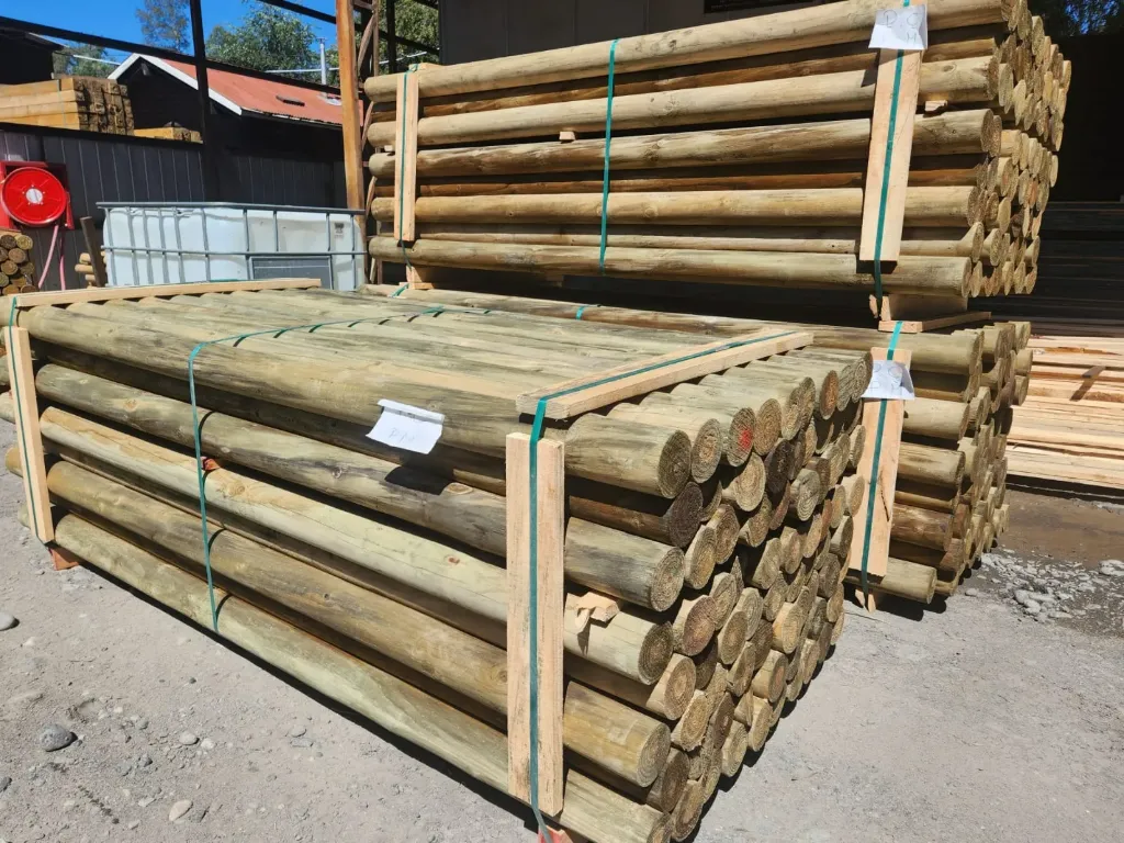 Polín Cilindrado IPG 4" a 5" x 2,60m (LinkGlo)