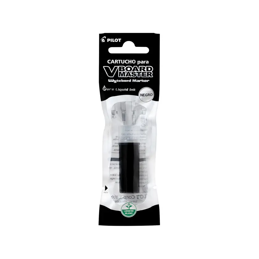 TINTA CARTUCHO PLUMON PIZARRA V-BOARD PILOT NEGRA (Rojo)