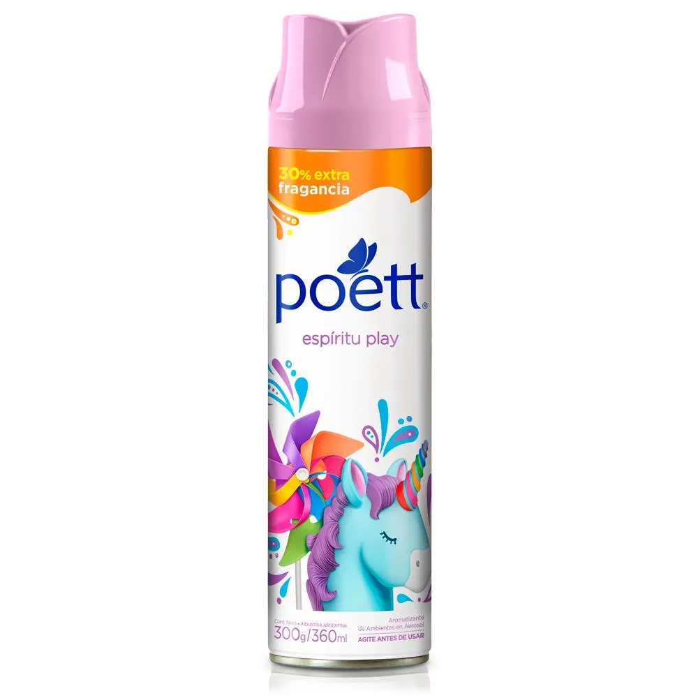 Desodorante Amb Poett SP Espiritu 360ml (x6)